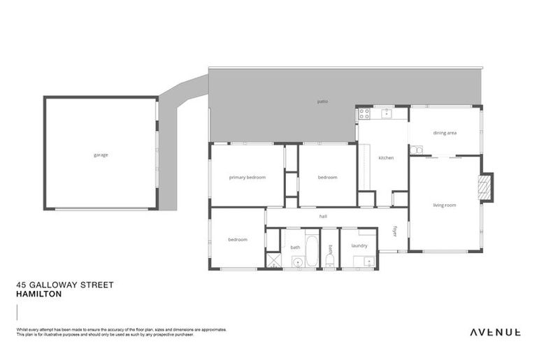 Photo of property in 45 Galloway Street, Hamilton East, Hamilton, 3216