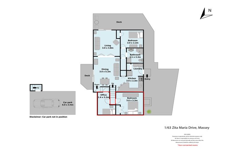 Photo of property in 1/63 Zita Maria Drive, Massey, Auckland, 0614