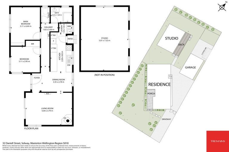 Photo of property in 32 Daniell Street, Solway, Masterton, 5810