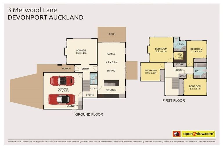 Photo of property in 3 Merwood Lane, Devonport, Auckland, 0624