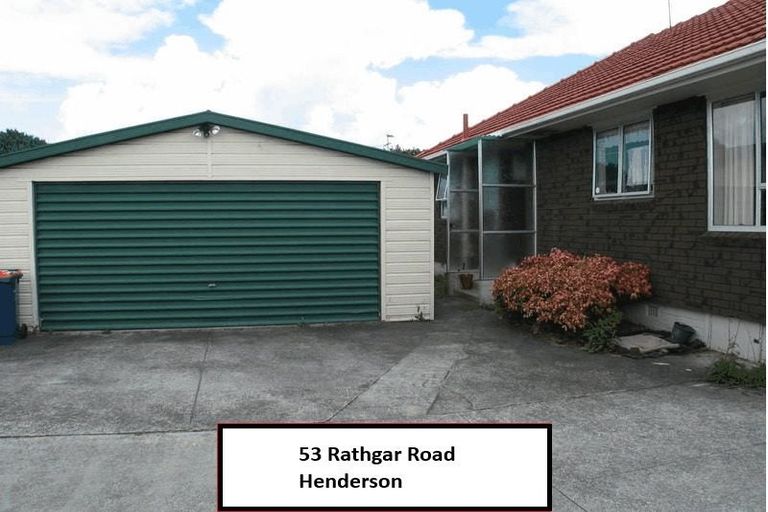 Photo of property in 53 Rathgar Road, Henderson, Auckland, 0610
