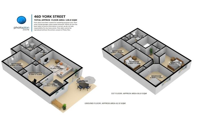 Photo of property in 46d York Street, Hamilton East, Hamilton, 3216