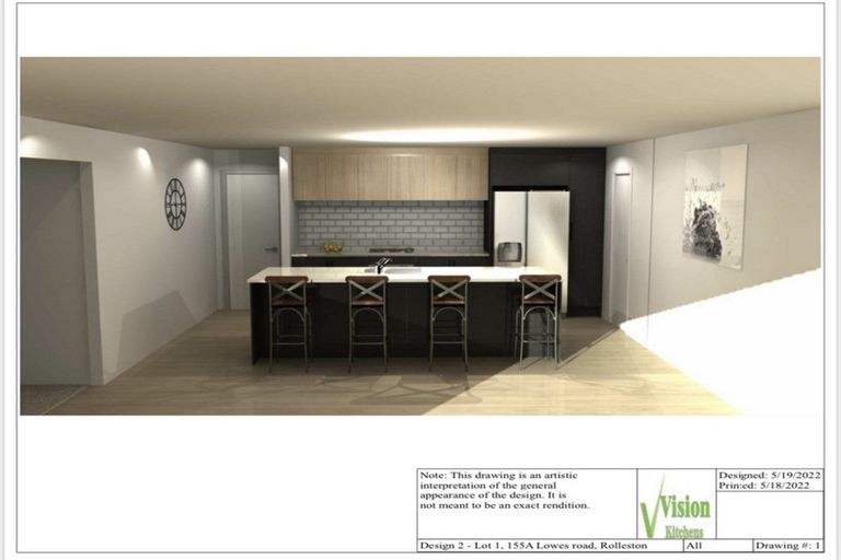 Photo of property in 155a Lowes Road, Rolleston, 7614