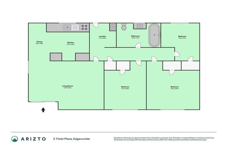 Photo of property in 5 Titoki Place, Edgecumbe, 3120