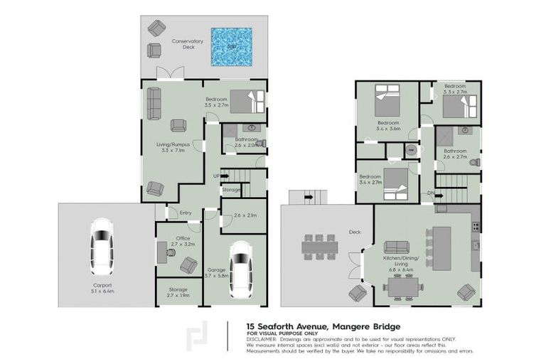 Photo of property in 15 Seaforth Avenue, Mangere Bridge, Auckland, 2022