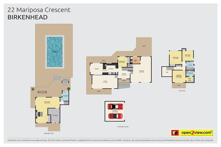 Photo of property in 22b Mariposa Crescent, Birkenhead, Auckland, 0626