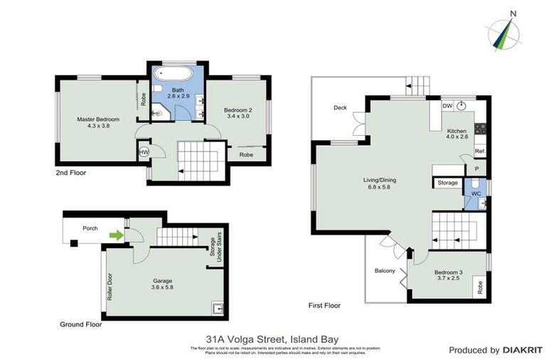 Photo of property in 1/31 Volga Street, Island Bay, Wellington, 6023