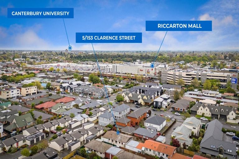 Photo of property in 5/153 Clarence Street, Riccarton, Christchurch, 8011