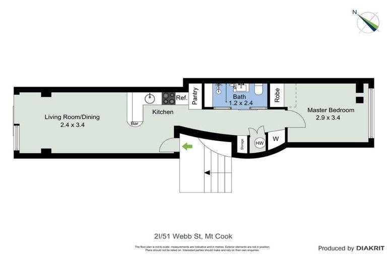 Photo of property in Qba Apartments, 2i/51 Webb Street, Mount Cook, Wellington, 6011