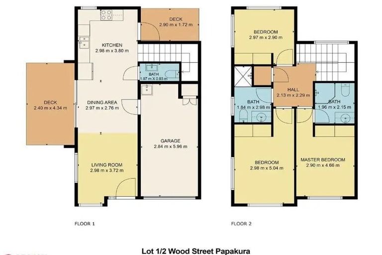 Photo of property in 1/2 Wood Street, Papakura, 2110