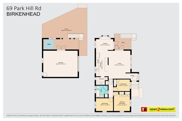 Photo of property in 69 Park Hill Road, Birkenhead, Auckland, 0626