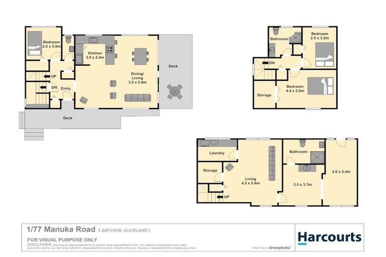 Photo of property in 1/77 Manuka Road, Bayview, Auckland, 0629