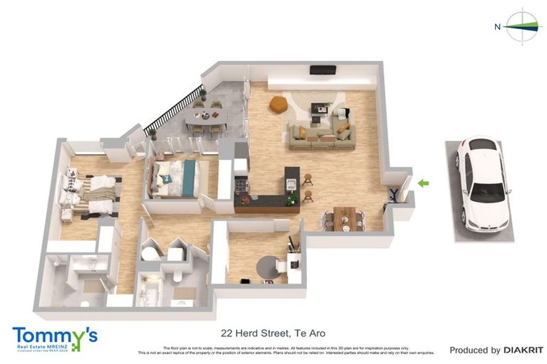 Photo of property in Chaffers Dock, 404/22 Herd Street, Te Aro, Wellington, 6011