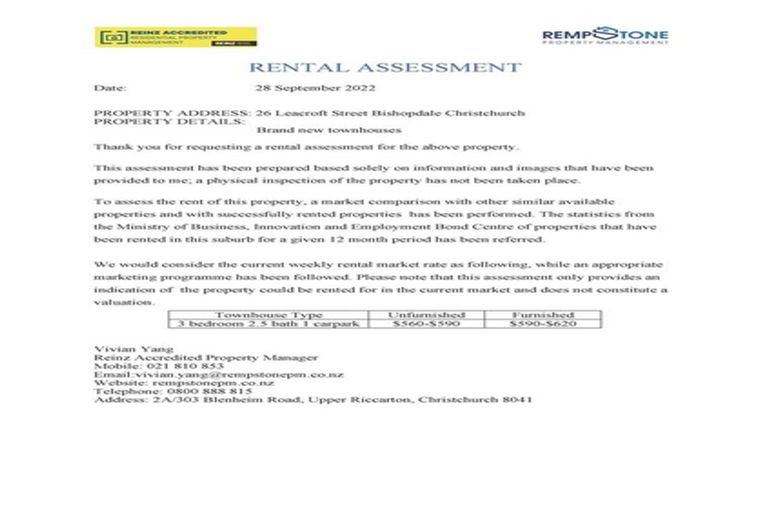 Photo of property in 26b Leacroft Street, Bishopdale, Christchurch, 8053