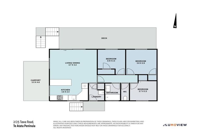 Photo of property in 2/25 Tawa Road, Te Atatu Peninsula, Auckland, 0610