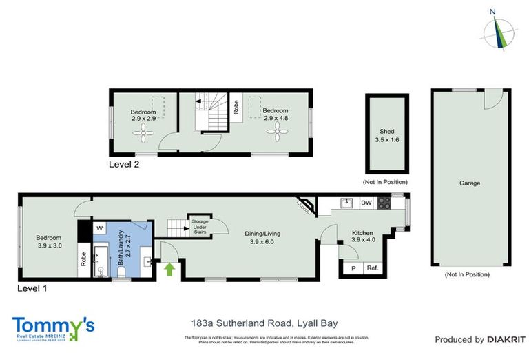 Photo of property in 183a Sutherland Road, Lyall Bay, Wellington, 6022