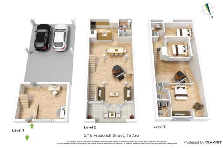 Photo of property in 2/15 Frederick Street, Te Aro, Wellington, 6011