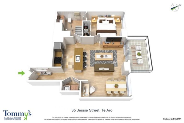Photo of property in Sol Apartments, 13/37 Jessie Street, Te Aro, Wellington, 6011