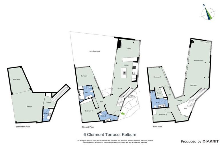 Photo of property in 3b Salmont Place, Kelburn, Wellington, 6012