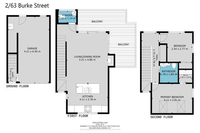 Photo of property in 2/63 Burke Street, Addington, Christchurch, 8024