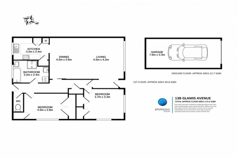 Photo of property in 13b Glamis Avenue, Dinsdale, Hamilton, 3204