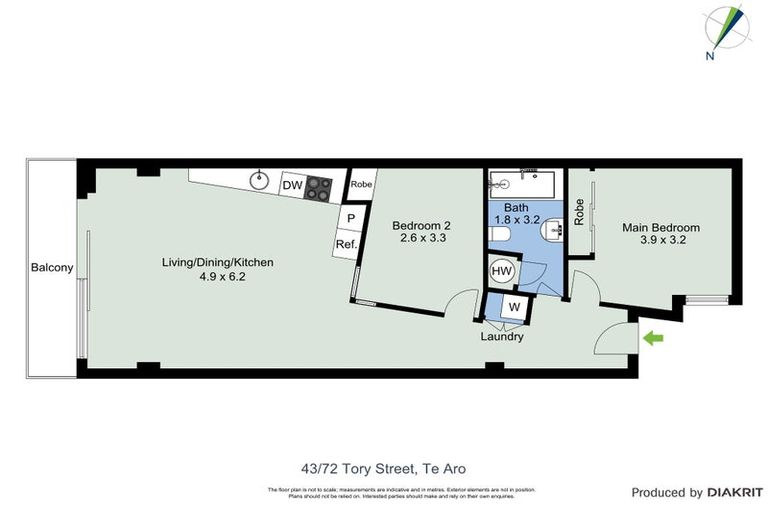 Photo of property in Century City Apartments, 43/72 Tory Street, Te Aro, Wellington, 6011