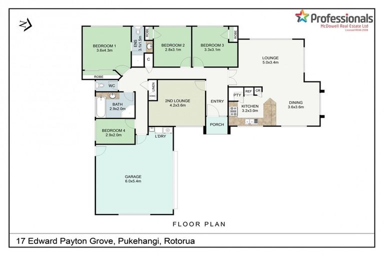 Photo of property in 17 Edward Payton Grove, Pukehangi, Rotorua, 3015