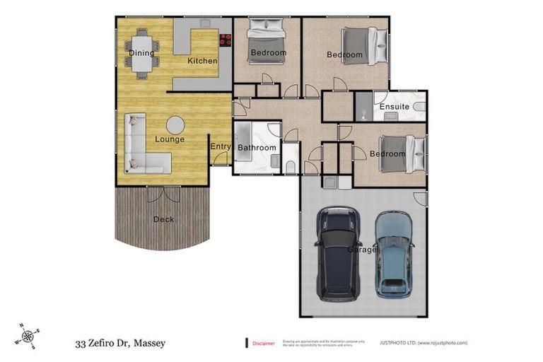 Photo of property in 33 Zefiro Drive, Massey, Auckland, 0614