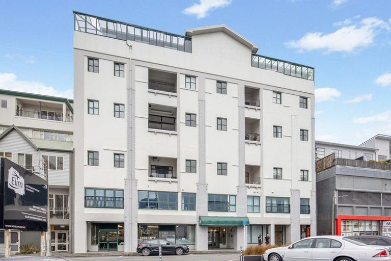 Photo of property in Tennyson Apartments, 18/25 Tennyson Street, Te Aro, Wellington, 6011