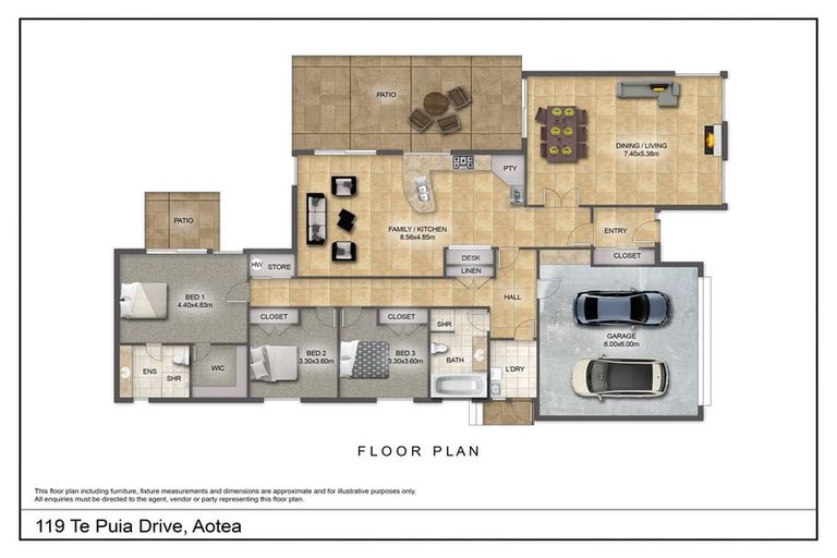 Photo of property in 119 Te Puia Drive, Aotea, Porirua, 5024