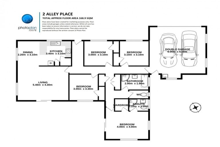 Photo of property in 2 Alley Place, Leamington, Cambridge, 3432