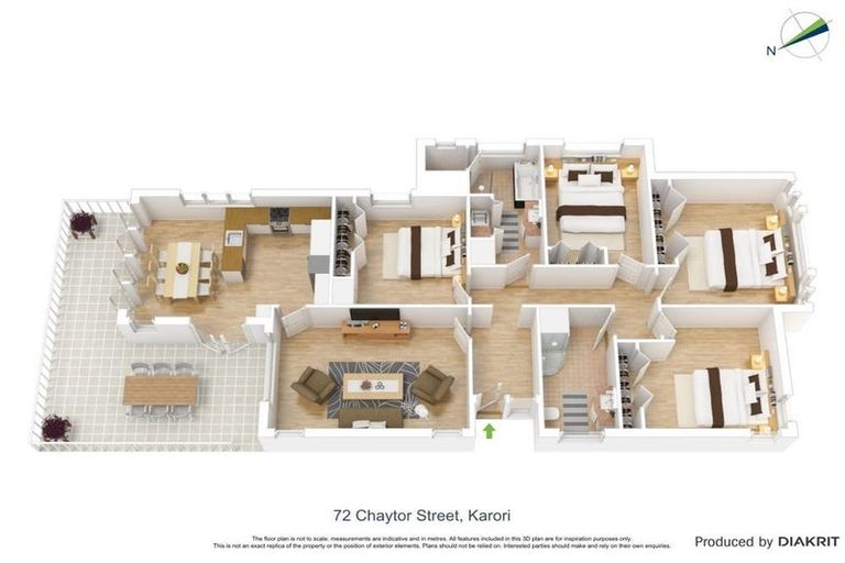 Photo of property in 72 Chaytor Street, Karori, Wellington, 6012