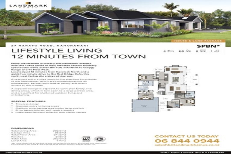 Photo of property in 27 Raratu Road, Kahuranaki, 4295