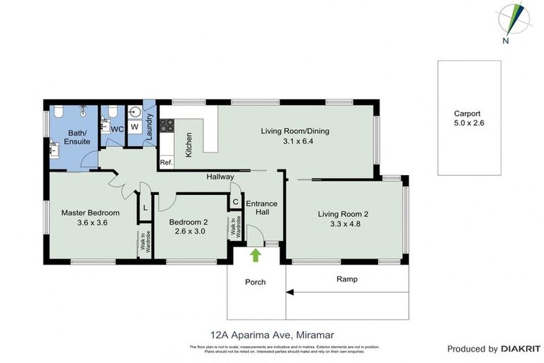 Photo of property in 12a Aparima Avenue, Miramar, Wellington, 6022