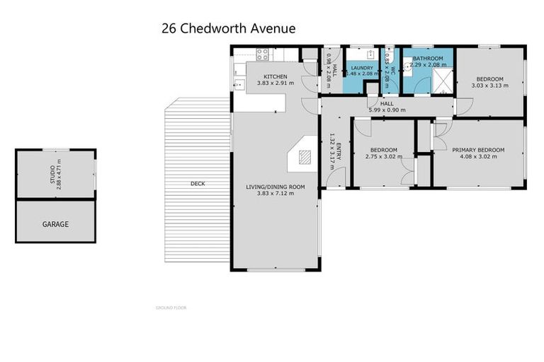 Photo of property in 26 Chedworth Avenue, Bishopdale, Christchurch, 8053
