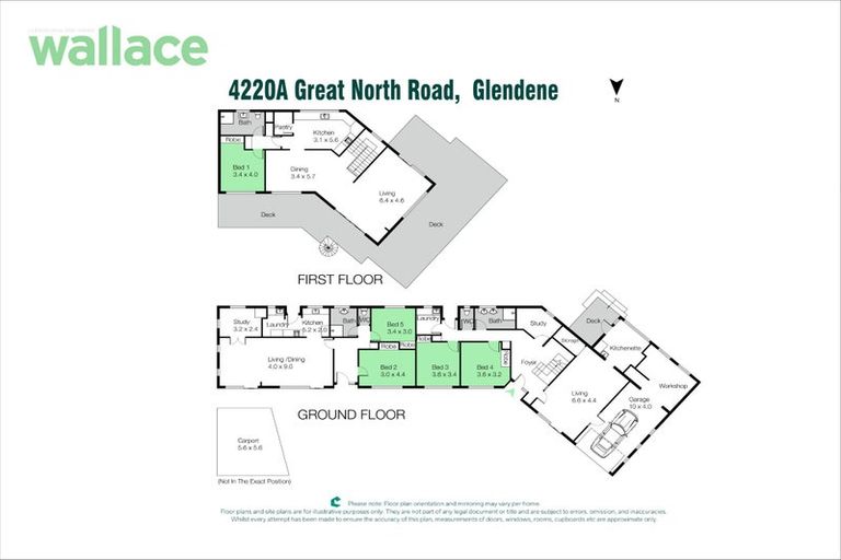 Photo of property in 4220a Great North Road, Glendene, Auckland, 0602