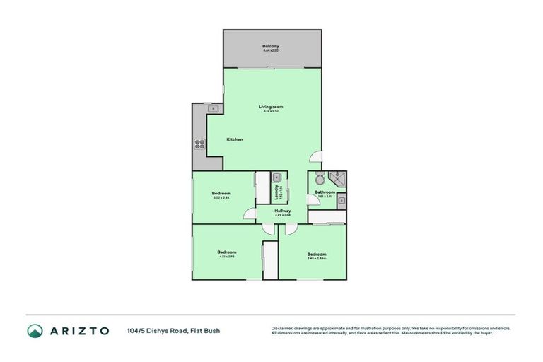 Photo of property in 104/5 Dishys Road, Flat Bush, Auckland, 2019