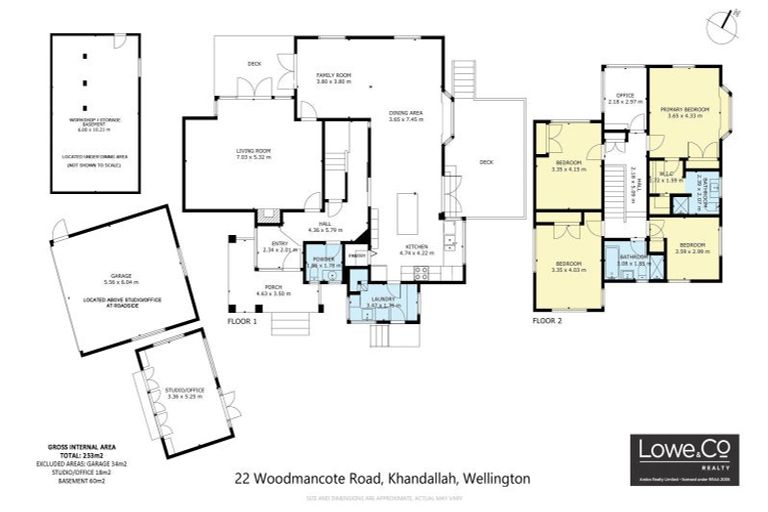 Photo of property in 22 Woodmancote Road, Khandallah, Wellington, 6035