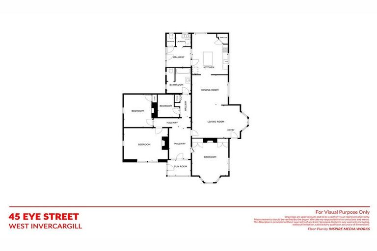 Photo of property in 45 Eye Street, West Invercargill, Invercargill, 9810