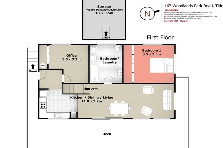 Photo of property in 167 Woodlands Park Road, Titirangi, Auckland, 0604