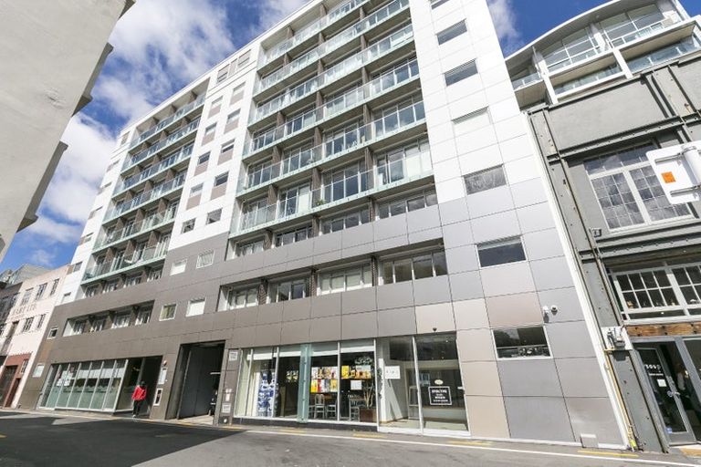 Photo of property in Monvie Apartments, 408/15 Holland Street, Te Aro, Wellington, 6011