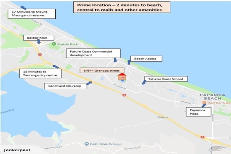 Photo of property in Diamond Sands, 6/644 Grenada Street, Papamoa Beach, Papamoa, 3118