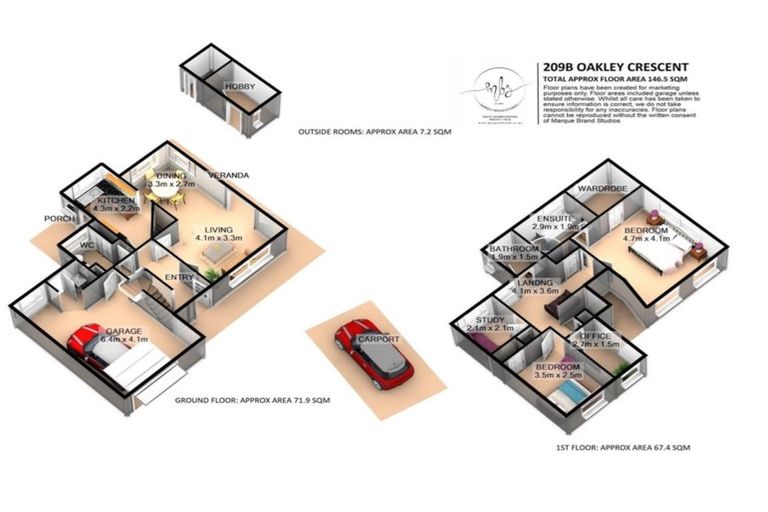 Photo of property in 209b Oakley Crescent, Thames, 3500