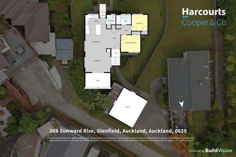 Photo of property in 2/26 Sunward Rise, Glenfield, Auckland, 0629