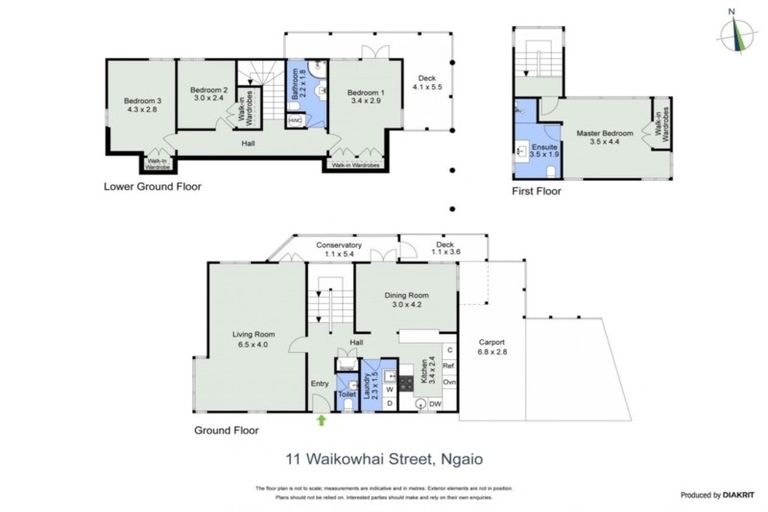 Photo of property in 11 Waikowhai Street, Ngaio, Wellington, 6035