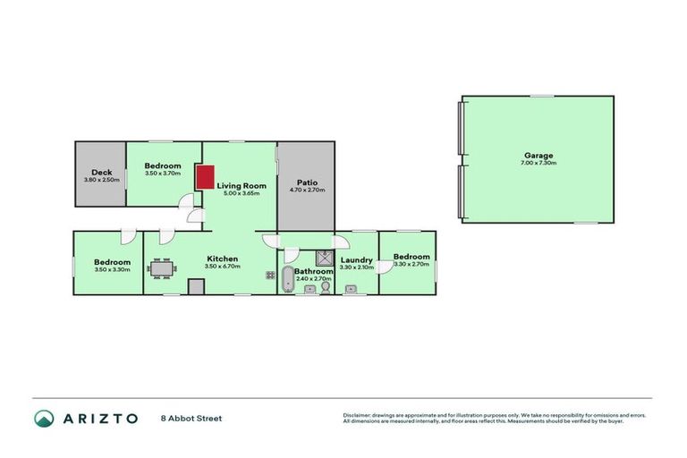 Photo of property in 8 Abbot Street, Gonville, Whanganui, 4501