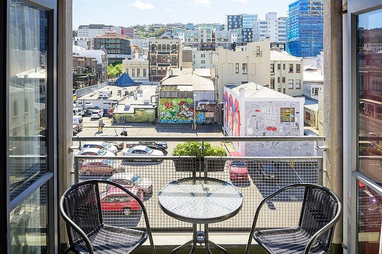 Photo of property in Hannahs Corner, 36/8 Leeds Street, Te Aro, Wellington, 6011