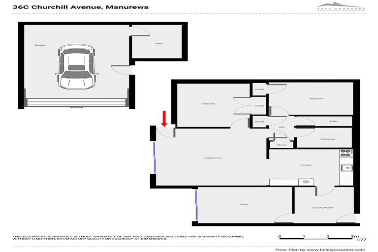 Photo of property in 3/36 Churchill Avenue, Manurewa, Auckland, 2102
