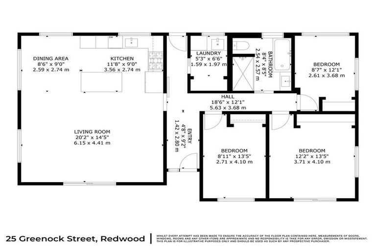 Photo of property in 25 Greenock Street, Redwood, Christchurch, 8051