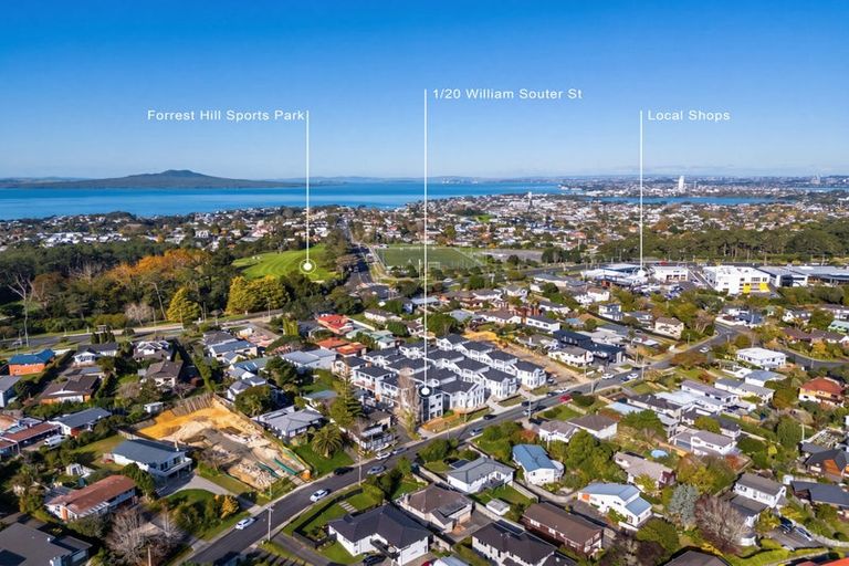 Photo of property in 1/20 William Souter Street, Forrest Hill, Auckland, 0620